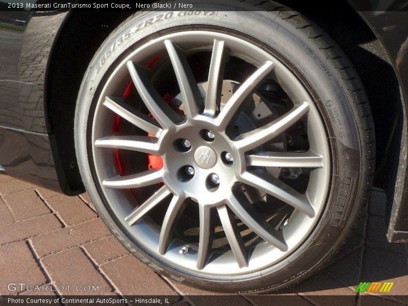 20" Trident Alloy Wheel in Grigio Mercury - 2013 Maserati GranTurismo Sport Coupe