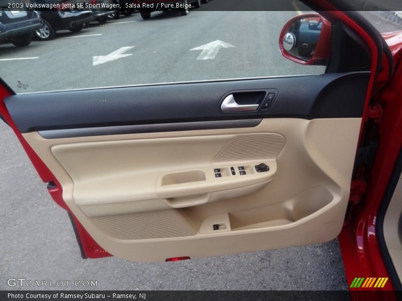 Door Panel of 2009 Jetta SE SportWagen