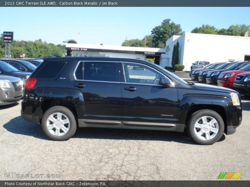 Carbon Black Metallic / Jet Black 2013 GMC Terrain SLE AWD