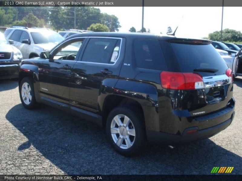 Carbon Black Metallic / Jet Black 2013 GMC Terrain SLE AWD