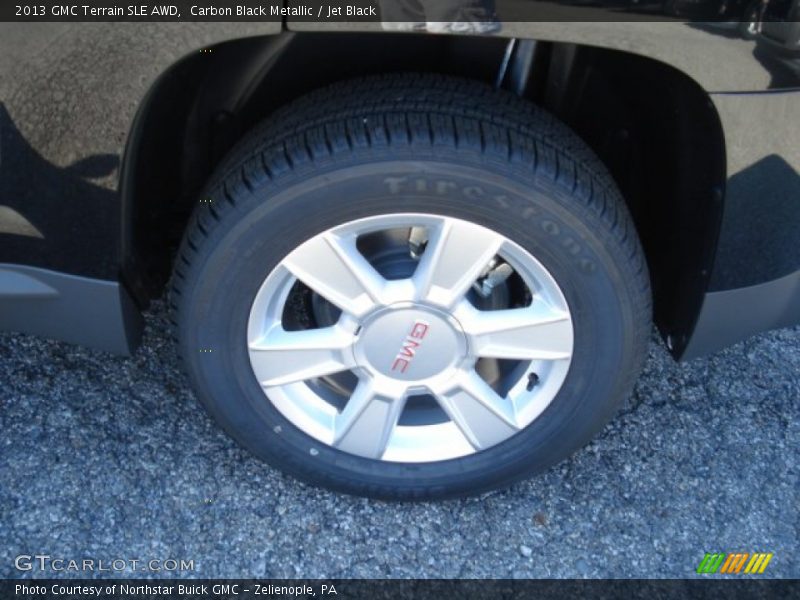 Carbon Black Metallic / Jet Black 2013 GMC Terrain SLE AWD