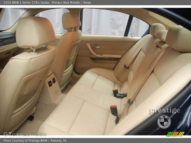 Monaco Blue Metallic / Beige 2009 BMW 3 Series 328xi Sedan