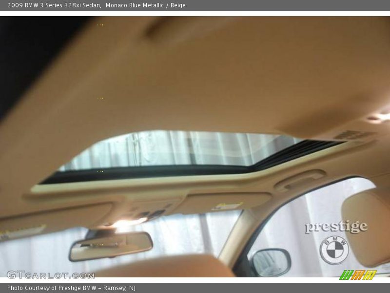 Monaco Blue Metallic / Beige 2009 BMW 3 Series 328xi Sedan