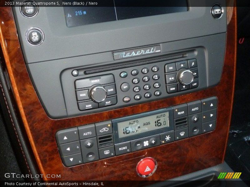 Controls of 2013 Quattroporte S