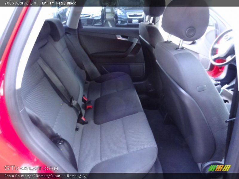 Brilliant Red / Black 2006 Audi A3 2.0T