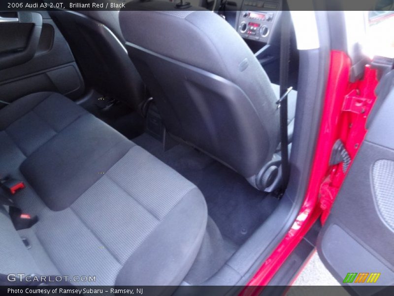 Brilliant Red / Black 2006 Audi A3 2.0T