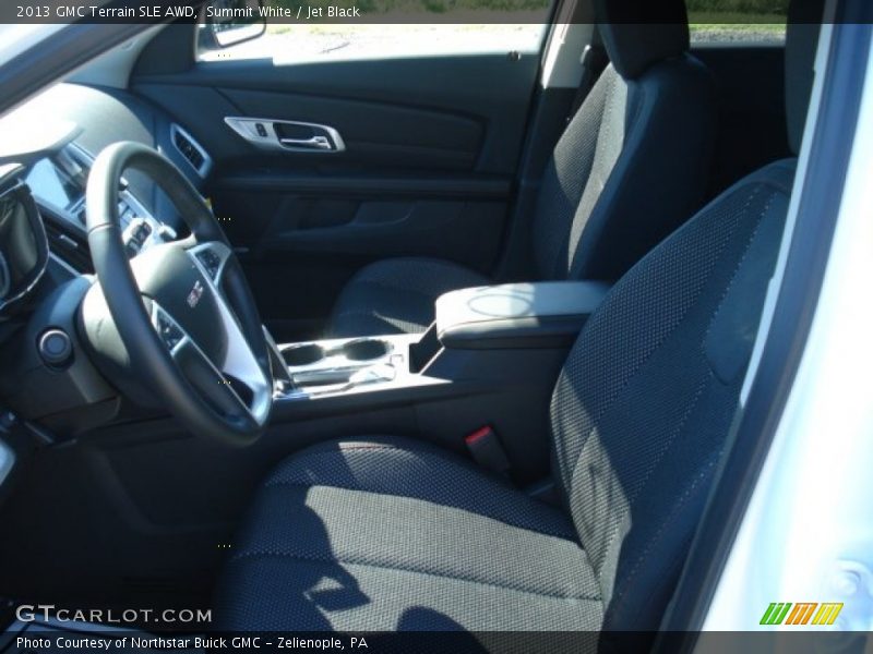 Summit White / Jet Black 2013 GMC Terrain SLE AWD
