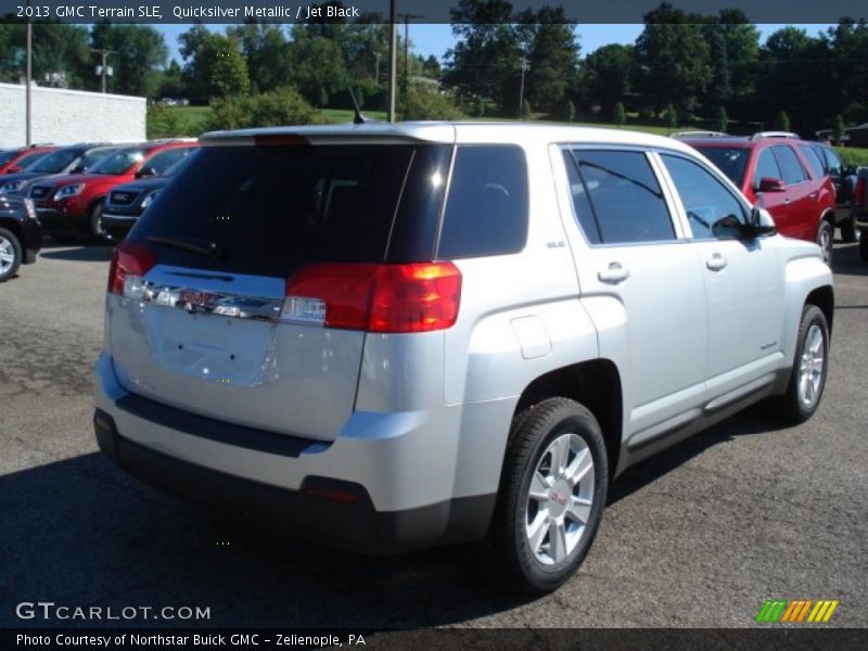 Quicksilver Metallic / Jet Black 2013 GMC Terrain SLE