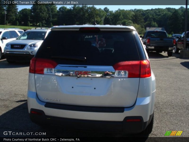 Quicksilver Metallic / Jet Black 2013 GMC Terrain SLE