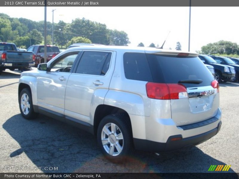 Quicksilver Metallic / Jet Black 2013 GMC Terrain SLE