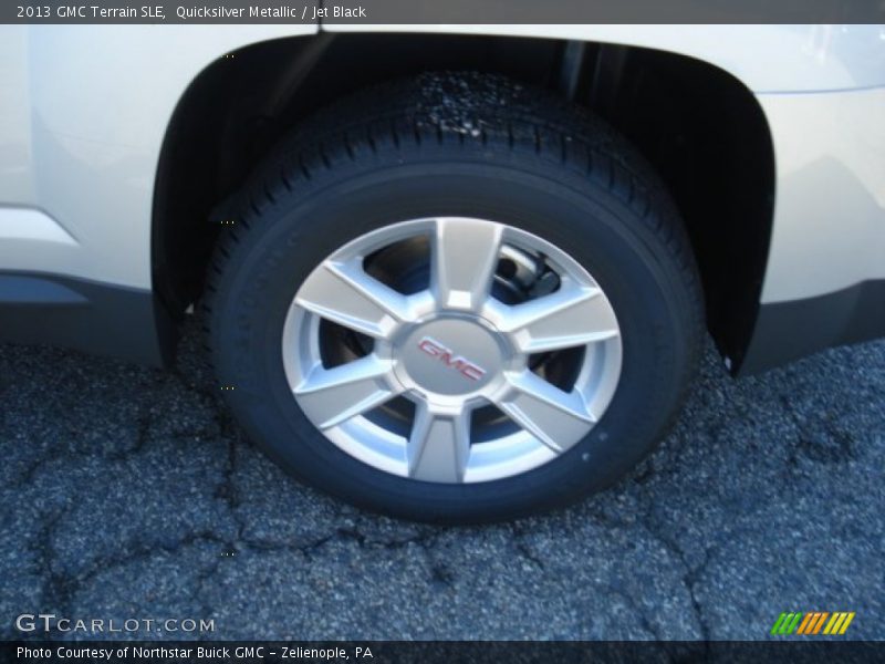 Quicksilver Metallic / Jet Black 2013 GMC Terrain SLE