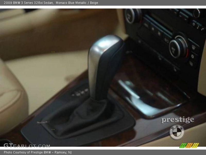 Monaco Blue Metallic / Beige 2009 BMW 3 Series 328xi Sedan