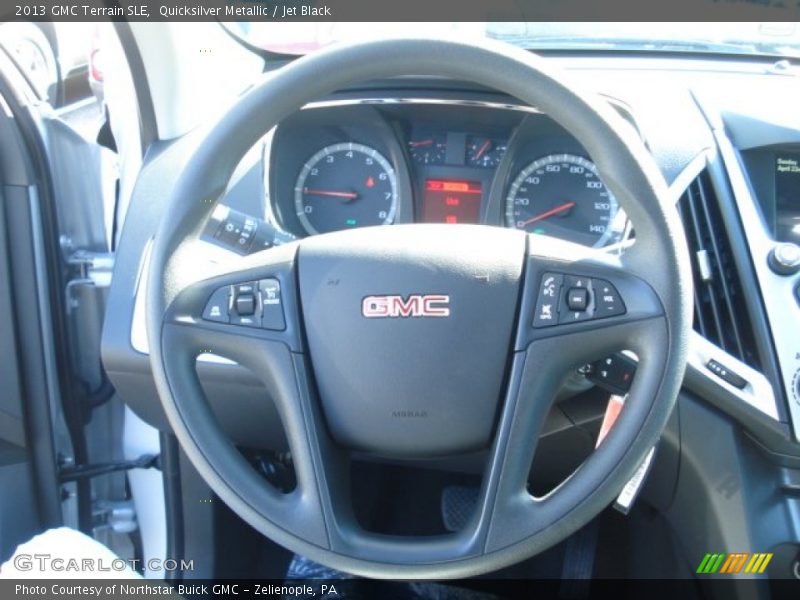 Quicksilver Metallic / Jet Black 2013 GMC Terrain SLE