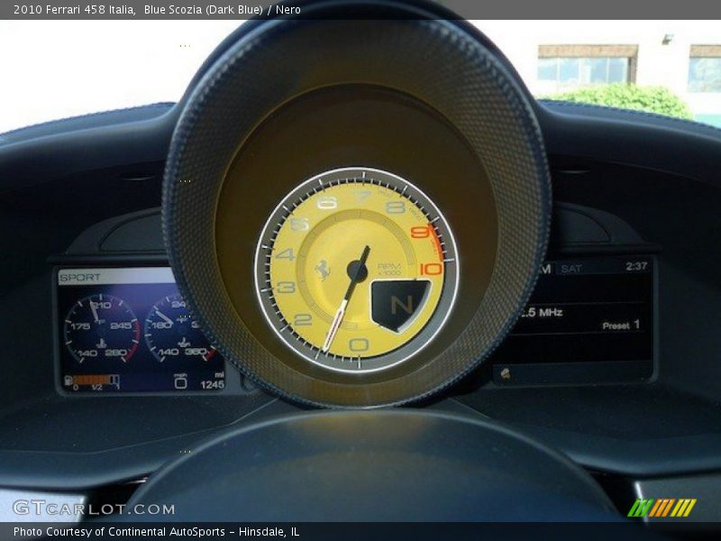  2010 458 Italia Italia Gauges