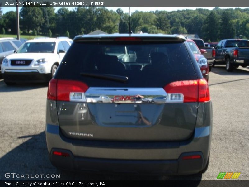 Gray Green Metallic / Jet Black 2013 GMC Terrain SLE