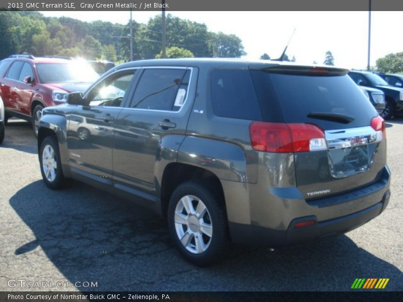Gray Green Metallic / Jet Black 2013 GMC Terrain SLE