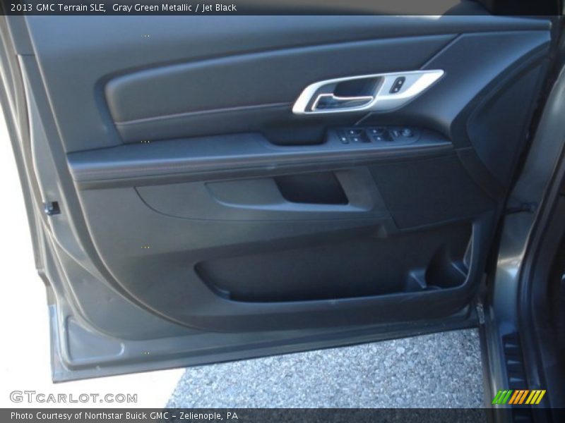 Gray Green Metallic / Jet Black 2013 GMC Terrain SLE