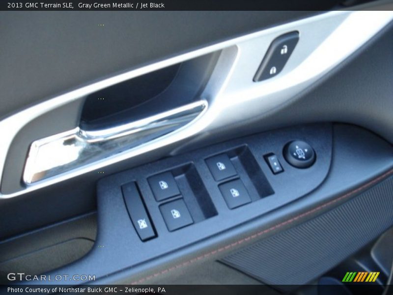 Gray Green Metallic / Jet Black 2013 GMC Terrain SLE