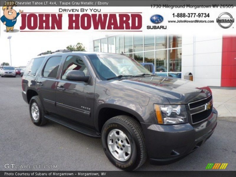 Taupe Gray Metallic / Ebony 2010 Chevrolet Tahoe LT 4x4