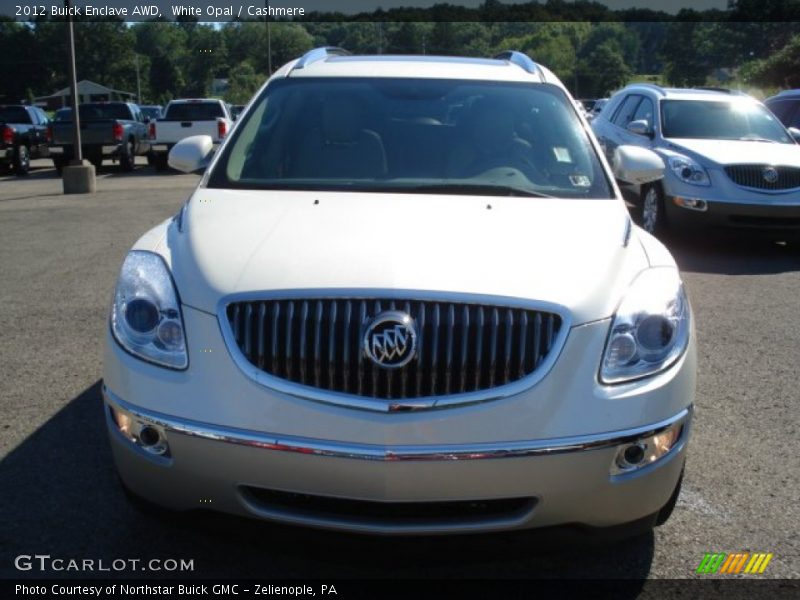 White Opal / Cashmere 2012 Buick Enclave AWD