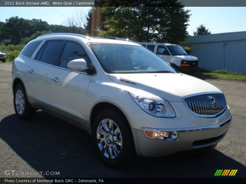 White Opal / Cashmere 2012 Buick Enclave AWD