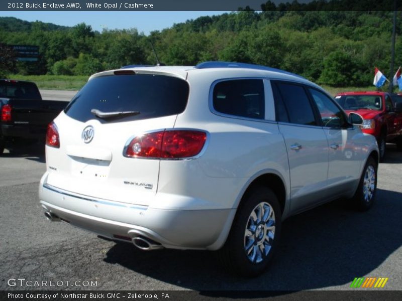 White Opal / Cashmere 2012 Buick Enclave AWD