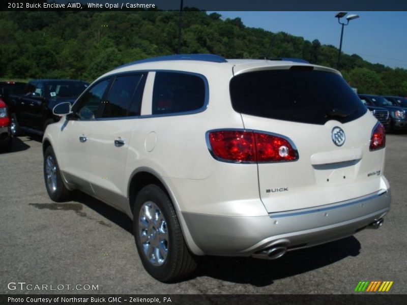 White Opal / Cashmere 2012 Buick Enclave AWD