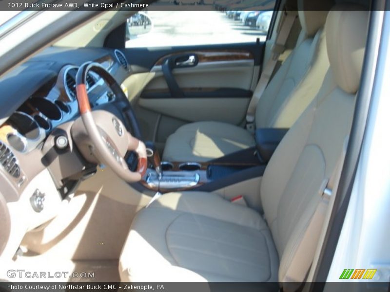 White Opal / Cashmere 2012 Buick Enclave AWD