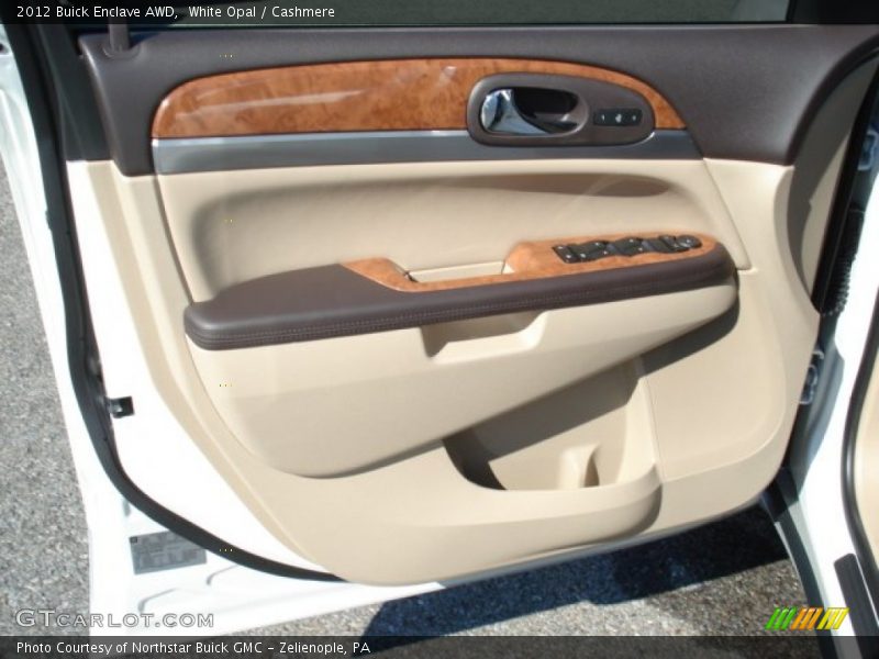 White Opal / Cashmere 2012 Buick Enclave AWD