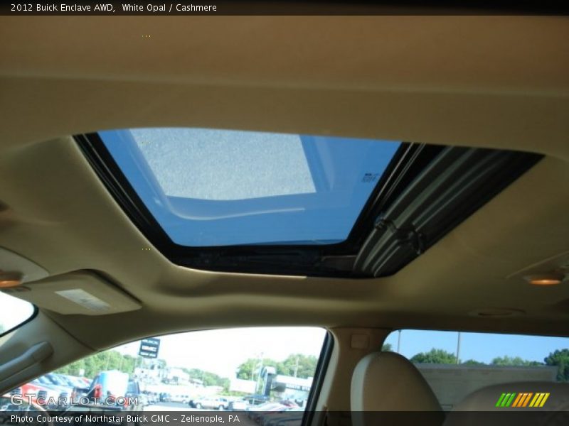 White Opal / Cashmere 2012 Buick Enclave AWD