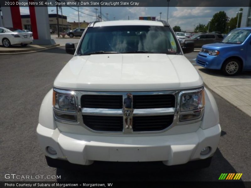 Stone White / Dark Slate Gray/Light Slate Gray 2010 Dodge Nitro SE 4x4