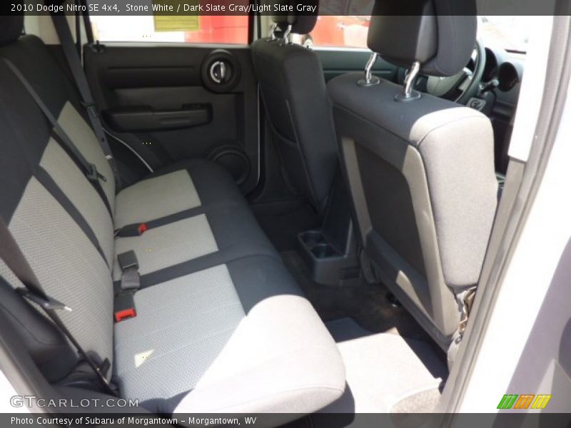 Stone White / Dark Slate Gray/Light Slate Gray 2010 Dodge Nitro SE 4x4