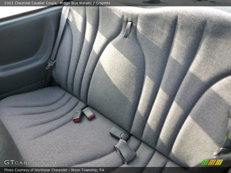 Indigo Blue Metallic / Graphite 2001 Chevrolet Cavalier Coupe