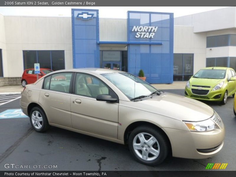 Golden Cashmere / Beige 2006 Saturn ION 2 Sedan