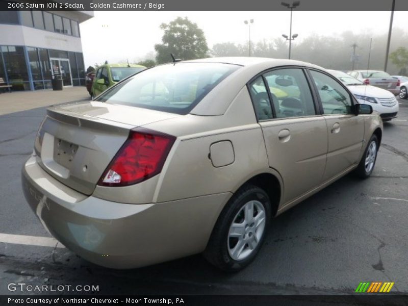 Golden Cashmere / Beige 2006 Saturn ION 2 Sedan