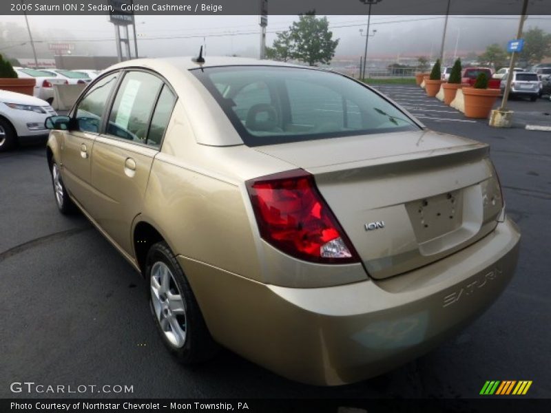 Golden Cashmere / Beige 2006 Saturn ION 2 Sedan