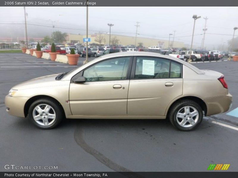 Golden Cashmere / Beige 2006 Saturn ION 2 Sedan
