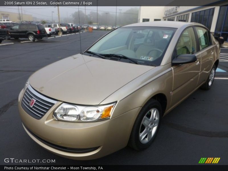 Golden Cashmere / Beige 2006 Saturn ION 2 Sedan