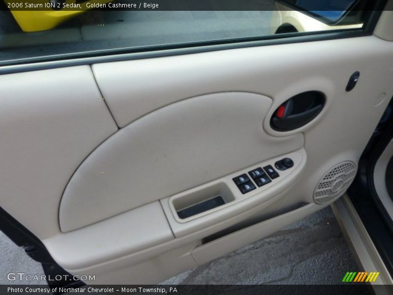 Golden Cashmere / Beige 2006 Saturn ION 2 Sedan