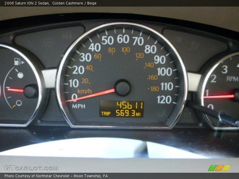 Golden Cashmere / Beige 2006 Saturn ION 2 Sedan