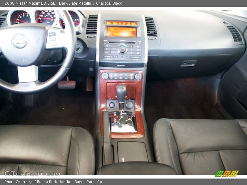 Dark Slate Metallic / Charcoal Black 2008 Nissan Maxima 3.5 SE