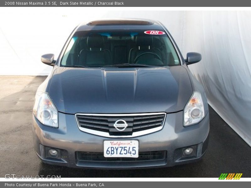Dark Slate Metallic / Charcoal Black 2008 Nissan Maxima 3.5 SE