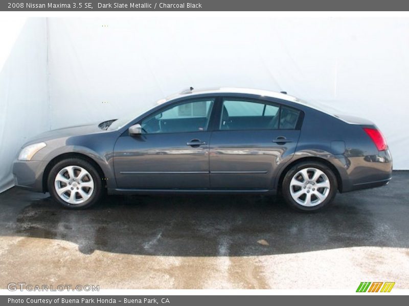 Dark Slate Metallic / Charcoal Black 2008 Nissan Maxima 3.5 SE