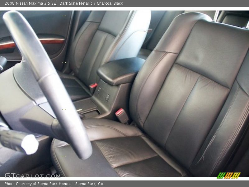 Dark Slate Metallic / Charcoal Black 2008 Nissan Maxima 3.5 SE
