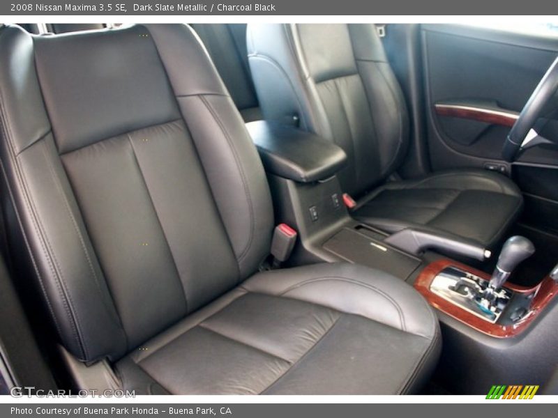 Dark Slate Metallic / Charcoal Black 2008 Nissan Maxima 3.5 SE