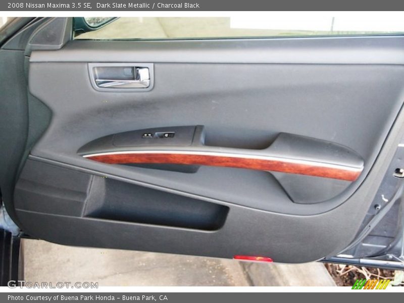 Dark Slate Metallic / Charcoal Black 2008 Nissan Maxima 3.5 SE