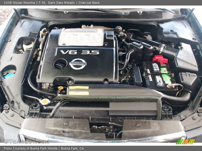 Dark Slate Metallic / Charcoal Black 2008 Nissan Maxima 3.5 SE