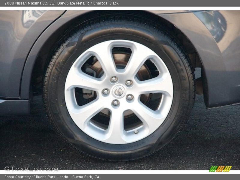 Dark Slate Metallic / Charcoal Black 2008 Nissan Maxima 3.5 SE