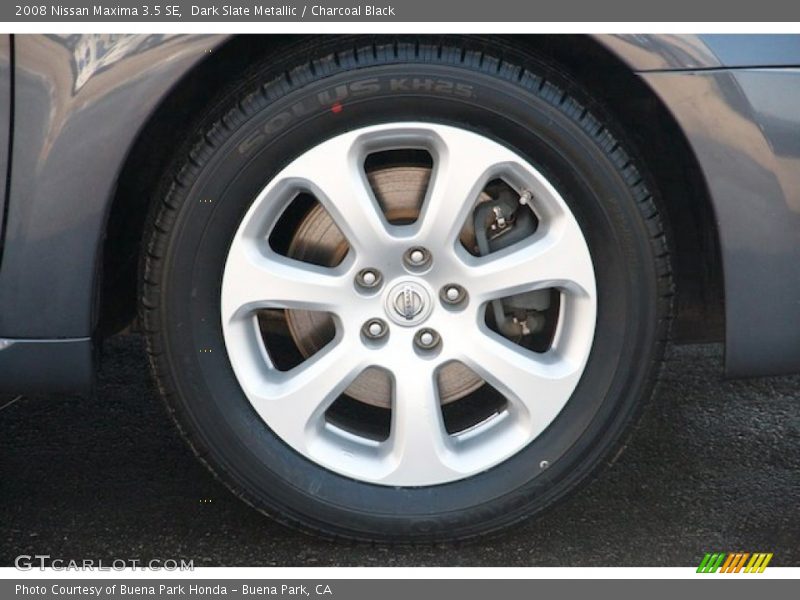 Dark Slate Metallic / Charcoal Black 2008 Nissan Maxima 3.5 SE