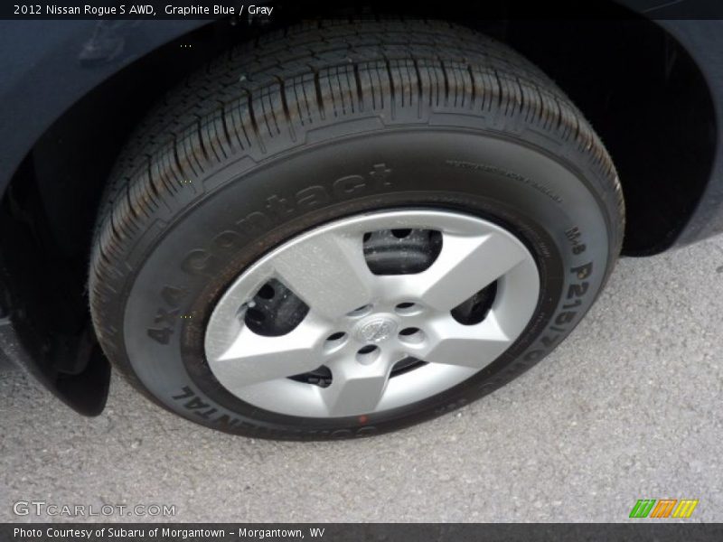 Graphite Blue / Gray 2012 Nissan Rogue S AWD